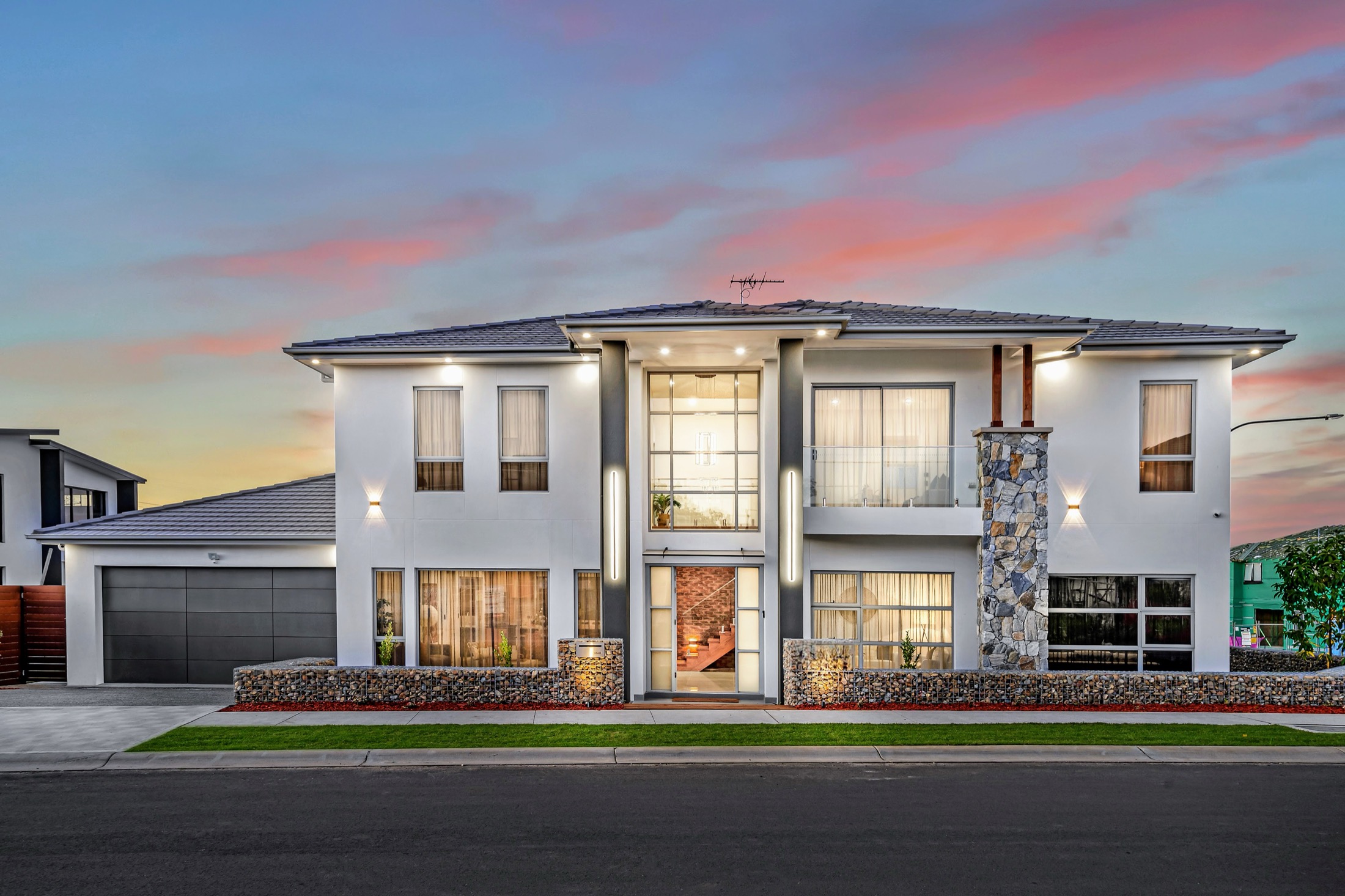 Pilaster home design in Gables, NSW